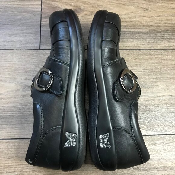 ALEGRIA Women's Khloe Professional Shoes EU Size 42 US Size 11.5-12 Black Nappa - Picture 3 of 12